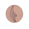 The Urban Beader - Left Angel Wing Design Stamp - 5x12mm