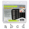 Beadsmith - Dots Lowercase Metal Stamp Set 3mm