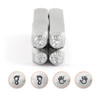 IMPRESSART - Hand & Foot Prints  Design Stamp Set 4pcs - 6mm