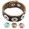 Little Chunks Real Leather Black Triple Chunk Complete Bracelet