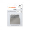 Basic Typewriter Economy Lowercase Metal Stamp Set  3mm - ImpressArt