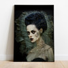 Bride of Frankenstein Horror Art Print 