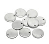 Pack of 10 Stainless Steel Round Stamping Blanks 8mm