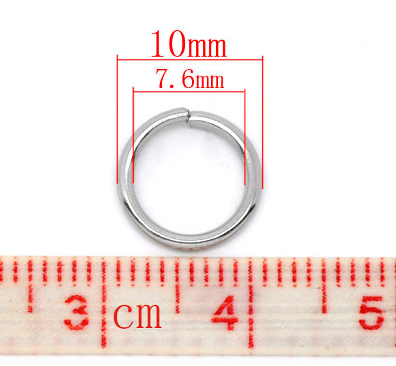 1M Stainless Steel Link Jump Rings for Jewelry Making Water