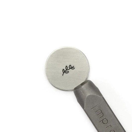 Vine Signature Metal Stamp - 6mm