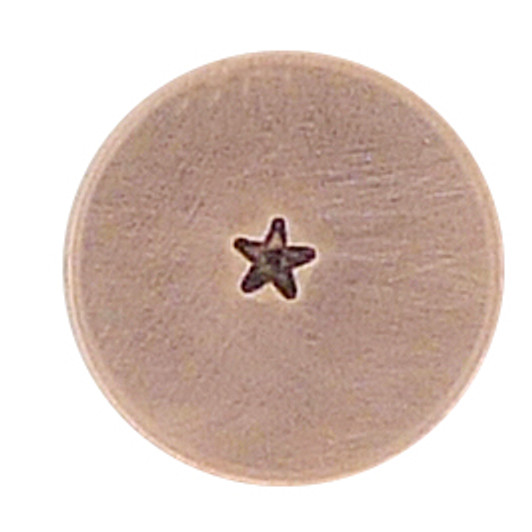 The Urban Beader - Solid Star Design Stamp - 1.5mm