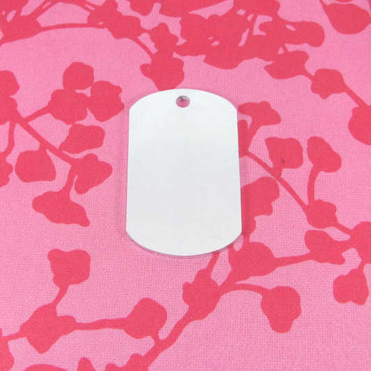 2mm Chunky Aluminium Dog Tag Stamping Tag Blank