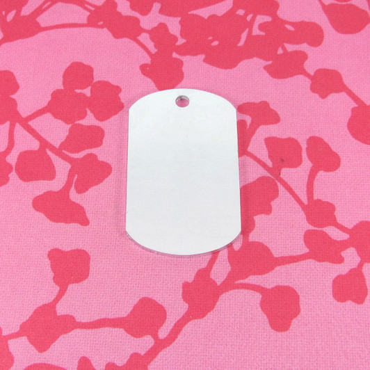 BULK 2mm Aluminium Dog Tag Stamping Tag Blank - 50pk