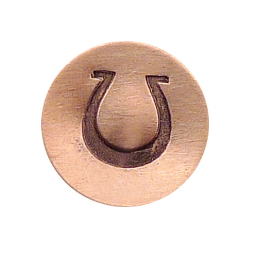 Horse Shoe Piece Design Stamp - 6mm