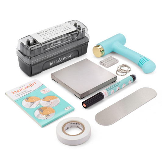 Essential Hand Stamping Kit Bridgette Signature 3mm - Stainless Essential Hand Stamping Kit Bridgette Signature 3mm - Stainless