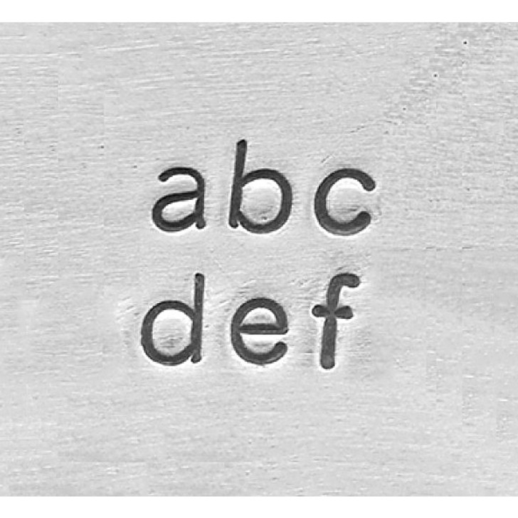 Basic Economy Lowercase Metal Stamp Set  1.5mm