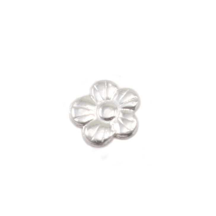 Sterling Silver Solderable Accent  - Pansy 24g