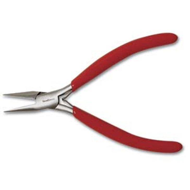 Beadsmith - 120mm Slimline Chain nose W/Spr Red PVC Plier