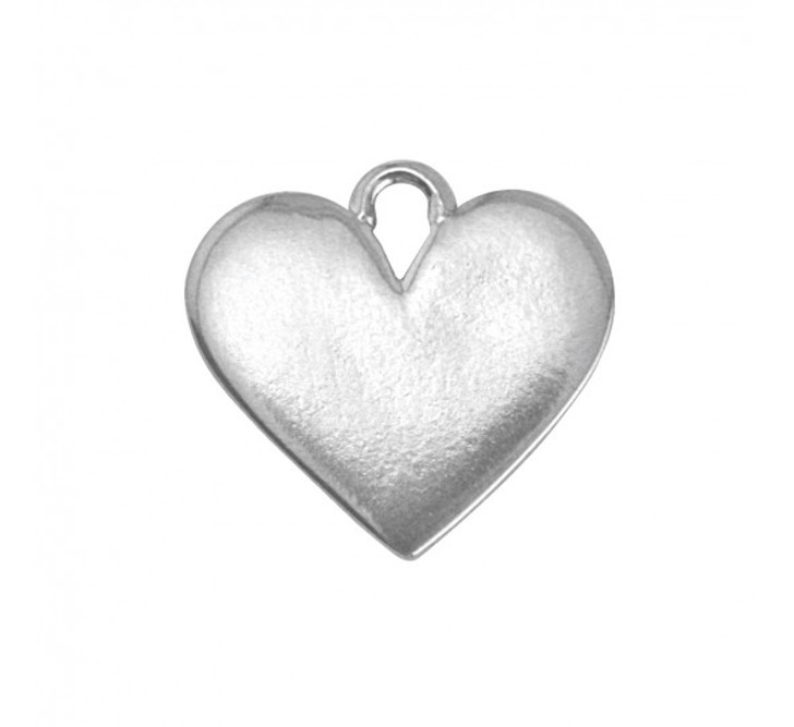 IMPRESSART - Pewter Soft Strike Blank, Heart, 3/4"