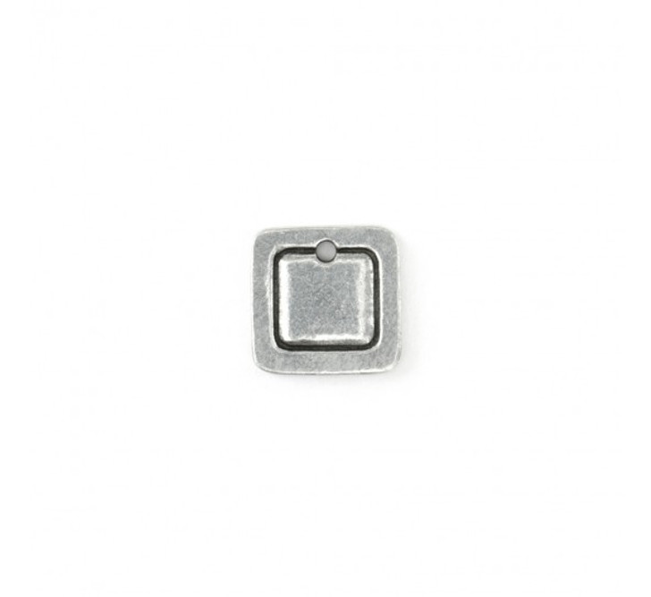 IMPRESSART -  Small Pewter Square Stamping Blank Border