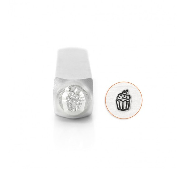 IMPRESSART - Cupcake Metal Design Stamp - 6mm