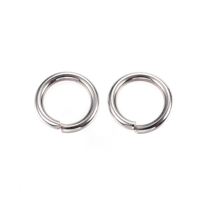 9mm Chunky Stainless Steel Jump Rings