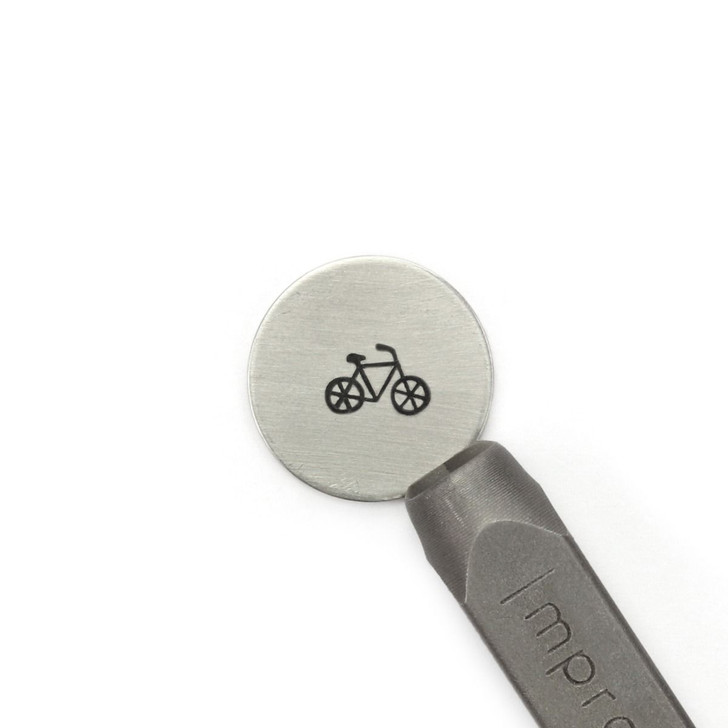 Bicycle Signature Metal Design Stamp 6mm