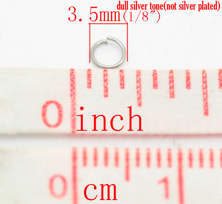 Stainless Steel Jump Rings 100pcs