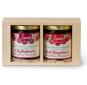 Fruit Preserves Gift Crate - 2 Jar Seedless Fruit Preserves Gift Crate - 2 Jar Seedless