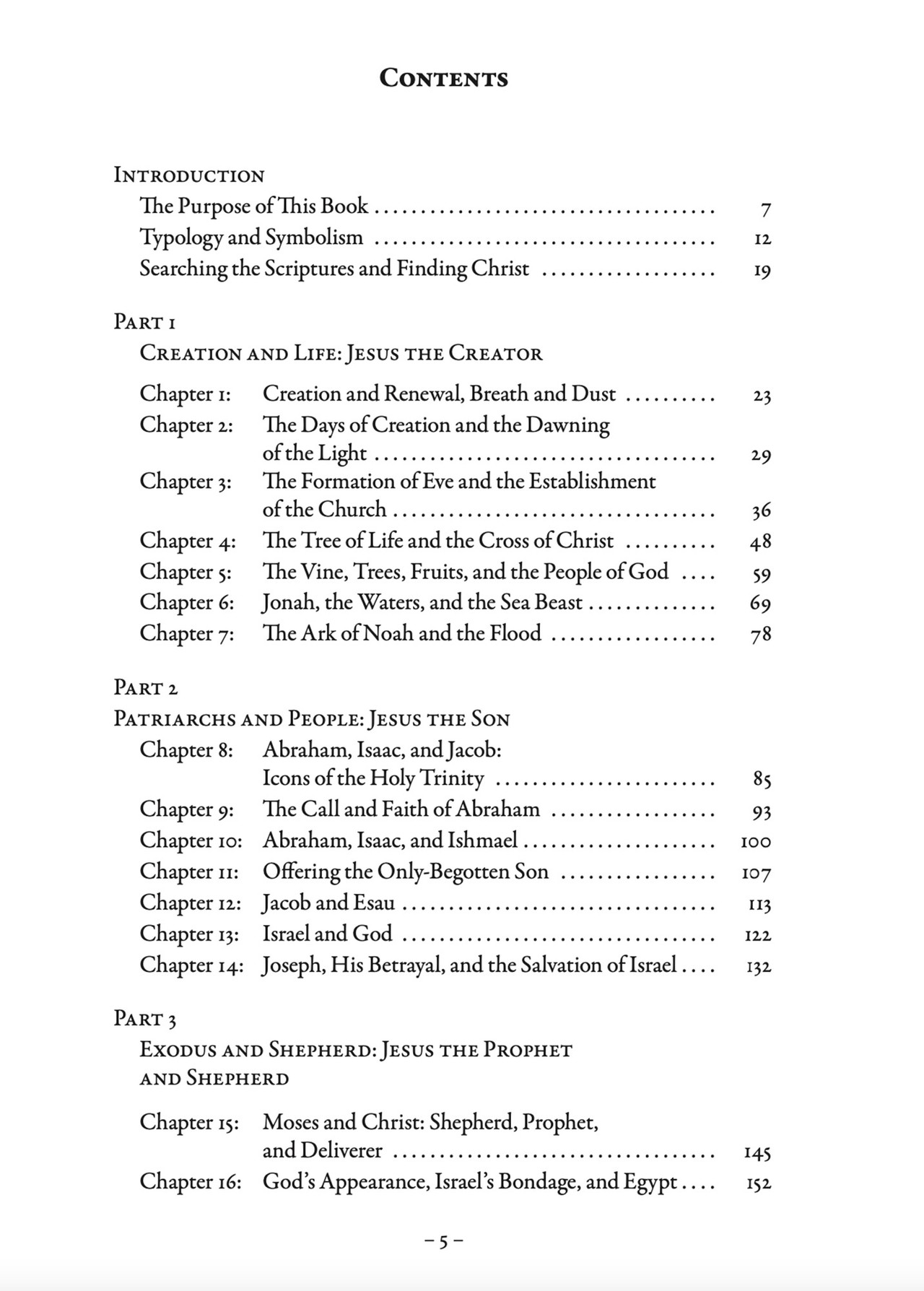 Types and Symbols in the Bible: A Mystical Bible Commentary