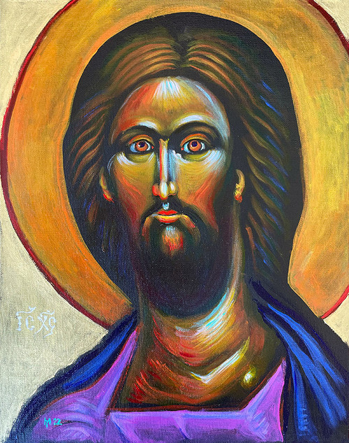 Jesus Christ" (à la Rublev)