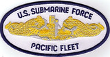 Officer's U.S. Submarine Force/Pacific Fleet PATCH