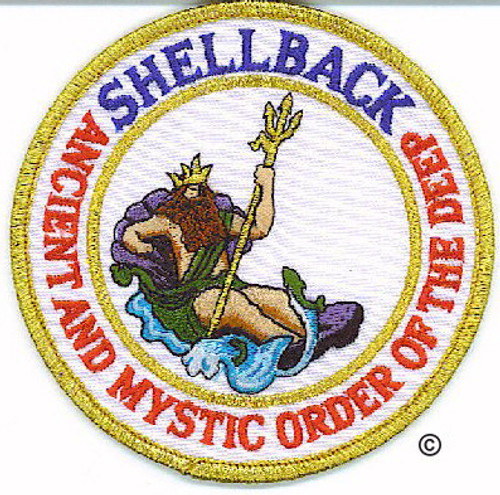 Golden Shellback Patch - SubmarineShop