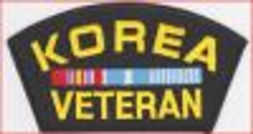 Korean War Veteran PATCH