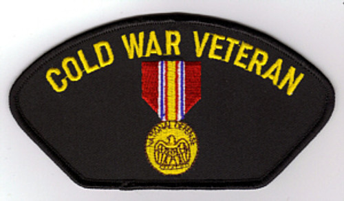 Cold War Veteran with National Defense Medal PATCH