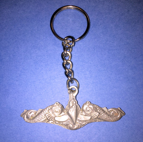 Key Ring, Dolphins, full size dolphins