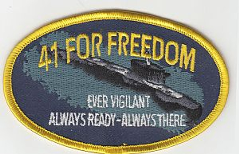 41 for freedom patches