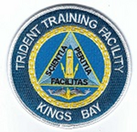 PATCH, TRIDENT TRAINING FACILITY. KINGS BAY