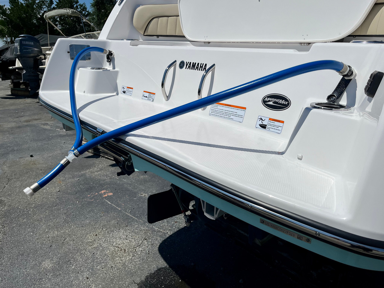 Flushing Yamaha Jet Boats with Twin Engines