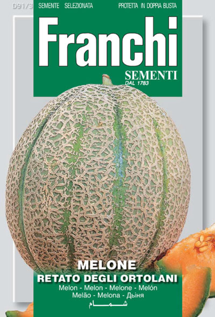Melon Retato Degli Ortolani -- Certified Organic (91-3B)