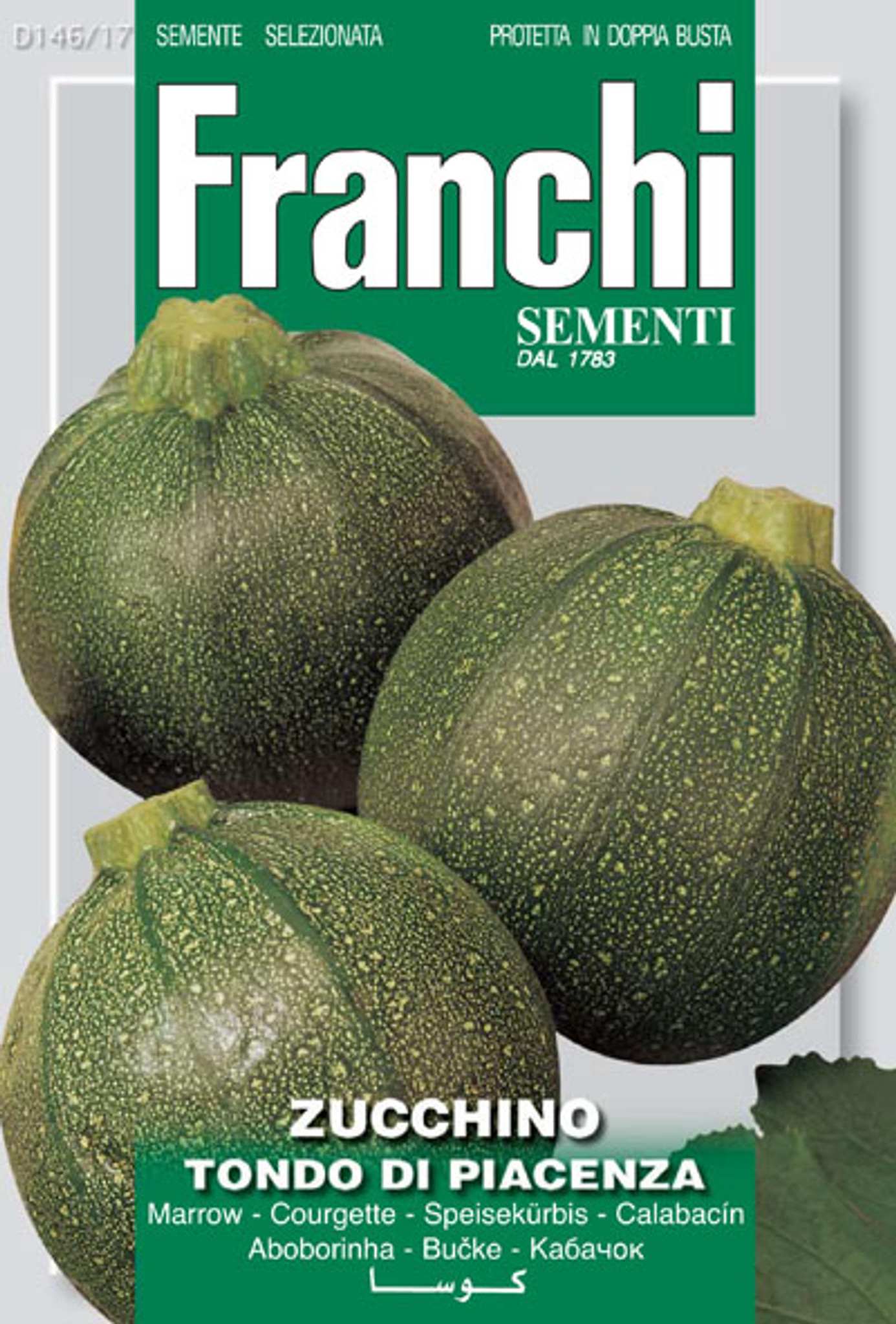 Opmærksomhed Instruere Summen Zucchini Tondo di Piacenza (146-17) - Seeds from Italy