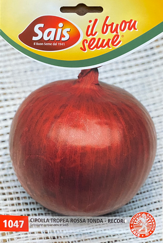 Onion Tropea Rossa Tonda Record - Sais Sementi (43-1047)