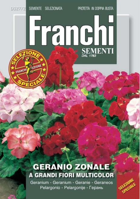Geranium Zonale (327-2) - Seeds from Italy