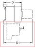 Eaton XTOM004AC1 side dimensions