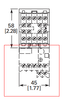 Eaton XTOMP60AC1 front dimensions