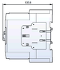 Benshaw RC-100A-56AC120 side dimensions