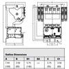 Siemens 14DUB32AA dimensions