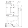 Siemens 3RT1056-6AF36 side dimensions