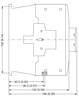 Eaton XTCE115G side dimensions