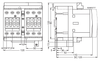 Siemens 3RA1333-8XB30-1AC2 dimensions