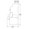 Eaton XTSC001BB side dimensions