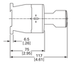 Eaton XTRE10B22 side dimensions