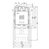 Siemens 3RT1064-6AP36 front dimensions
