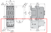 Lovato RF381800 dimensions