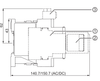 3RT2026-1A + 3RU2126-4AB0 Side Dimensions